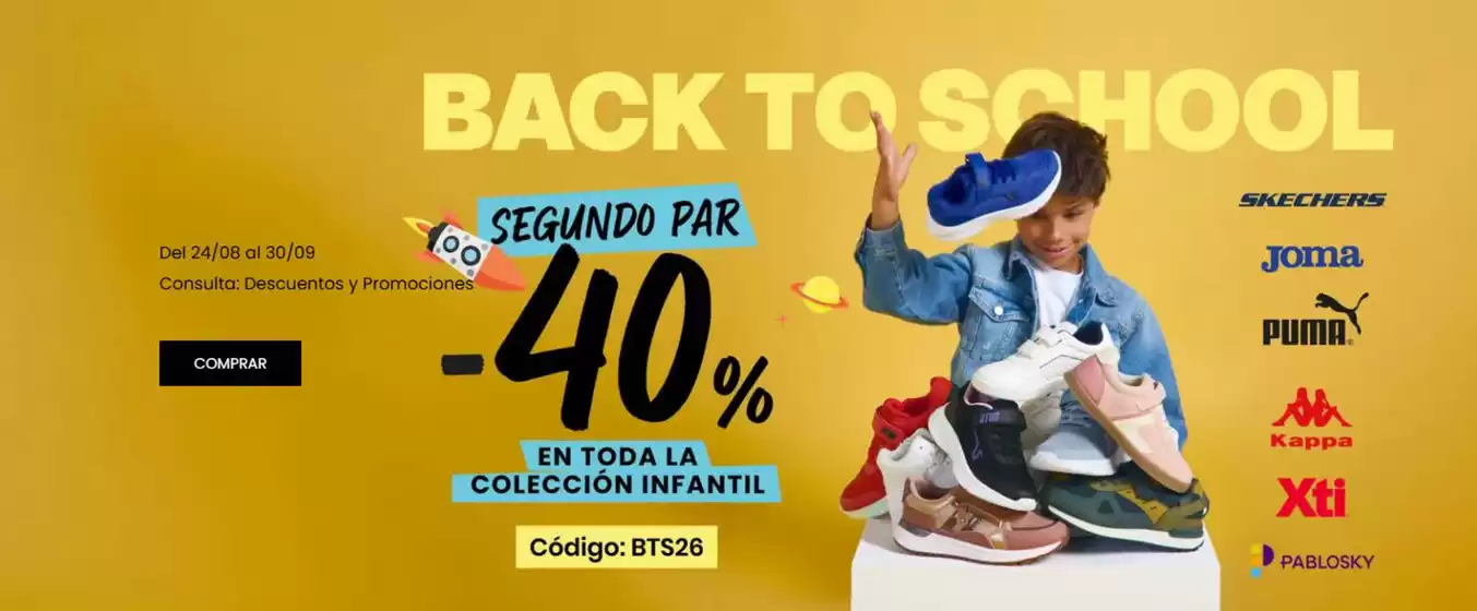 Catálogo Merkal | Segundo Par -40% En Toda La Colección Infantil | 2026-09-01T00:00:00.000Z - 2026-09-30T00:00:00.000Z