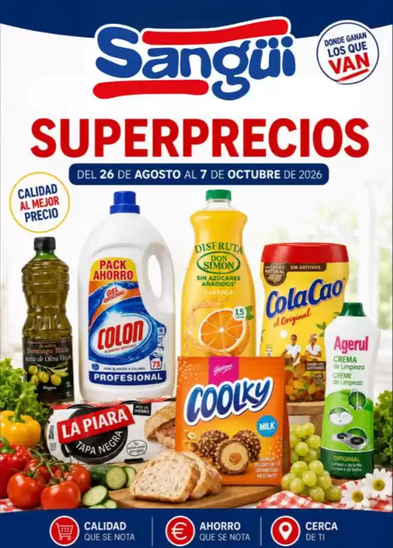 Catálogo Sangüi | Superprecios | 2026-09-02T00:00:00.000Z - 2026-10-07T00:00:00.000Z