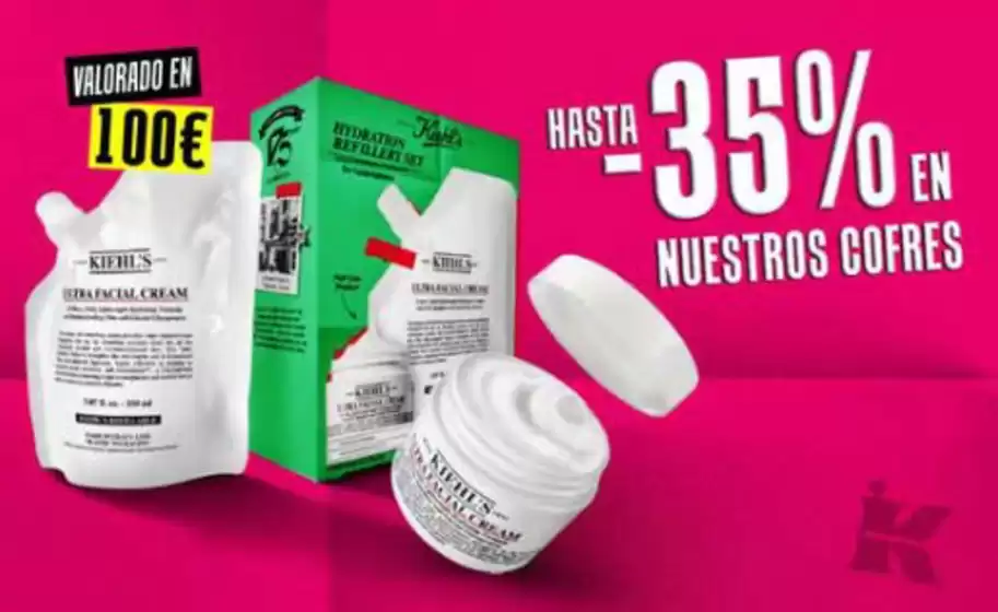 Catálogo Kiehls | Hasta -35% En Nuestros Cofres | 2026-09-02T00:00:00.000Z - 2026-09-09T00:00:00.000Z
