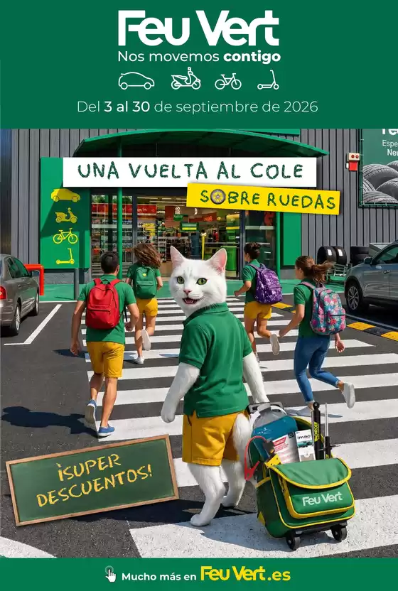 Catálogo Feu Vert en Valle | Una Vuelta Al Cole Sobre Ruedas | 2026-09-03T00:00:00.000Z - 2026-09-30T00:00:00.000Z