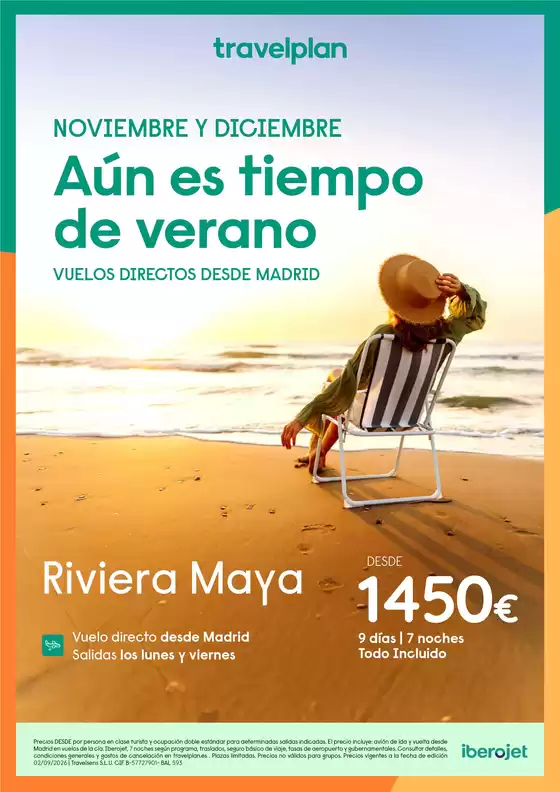 Catálogo Travelplan en Vilardevós | Aún es tiempo de verano | 2026-11-01T00:00:00.000Z - 2026-12-31T00:00:00.000Z