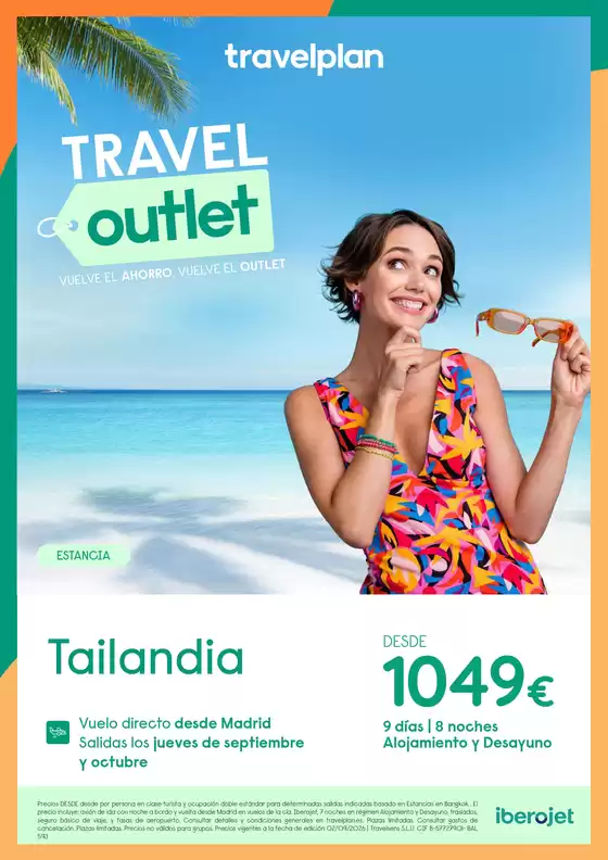 Catálogo Travelplan en Vilardevós | Travelplan Tailanda | 2026-09-01T00:00:00.000Z - 2026-10-31T00:00:00.000Z
