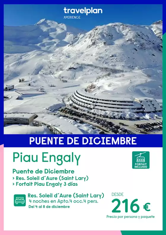 Catálogo Travelplan en Vilardevós | Puente De Diciembre | 2026-12-04T00:00:00.000Z - 2026-12-08T00:00:00.000Z