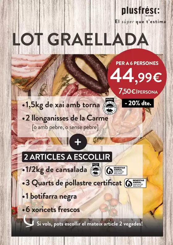 Catálogo Plusfresc | Lot Graellada | 2026-09-03T00:00:00.000Z - 2026-10-06T00:00:00.000Z