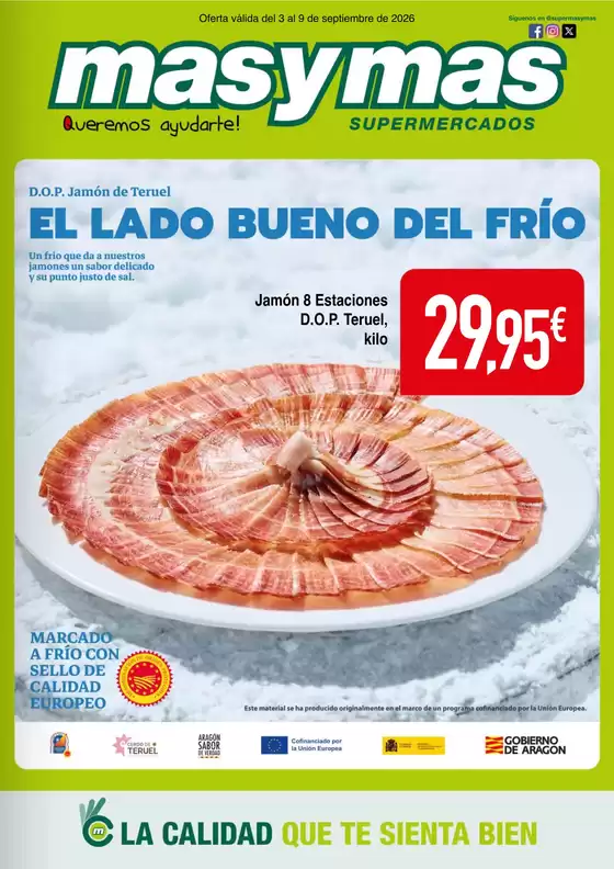 Catálogo Masymas | Oferta válida del 3 al 9 de septiembre de 2026 | 2026-09-03T00:00:00.000Z - 2026-09-09T00:00:00.000Z