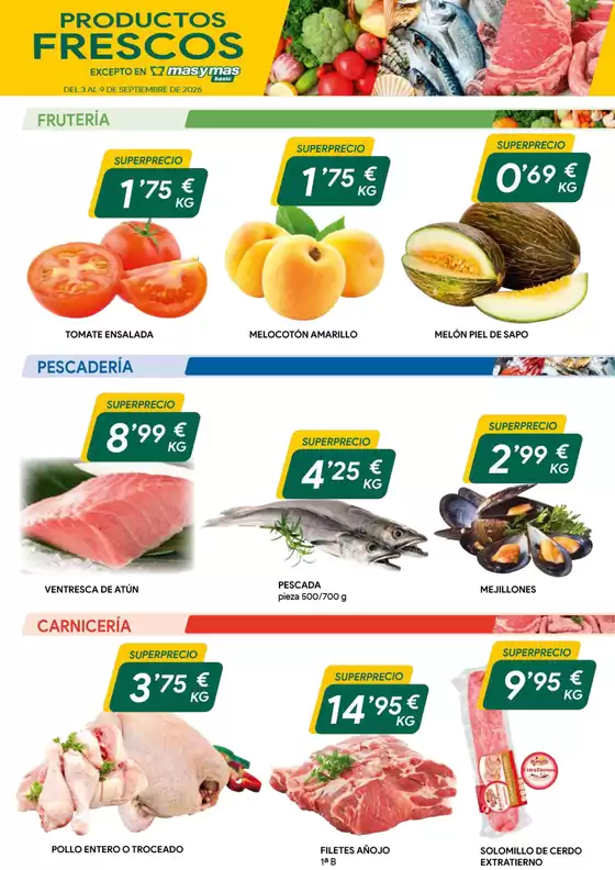 Catálogo Masymas | Productos Frescos | 2026-09-03T00:00:00.000Z - 2026-09-09T00:00:00.000Z
