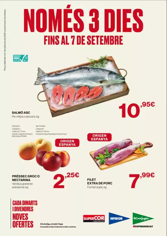 Catálogo Hipercor en Firgas | Només 3 Dies | 2026-09-04T00:00:00.000Z - 2026-09-07T00:00:00.000Z