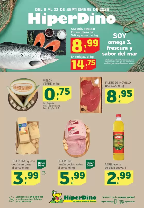Catálogo HiperDino en Lozoyuela | Ofertas desde el 9 de septiembre | 2026-09-09T00:00:00.000Z - 2026-09-23T00:00:00.000Z