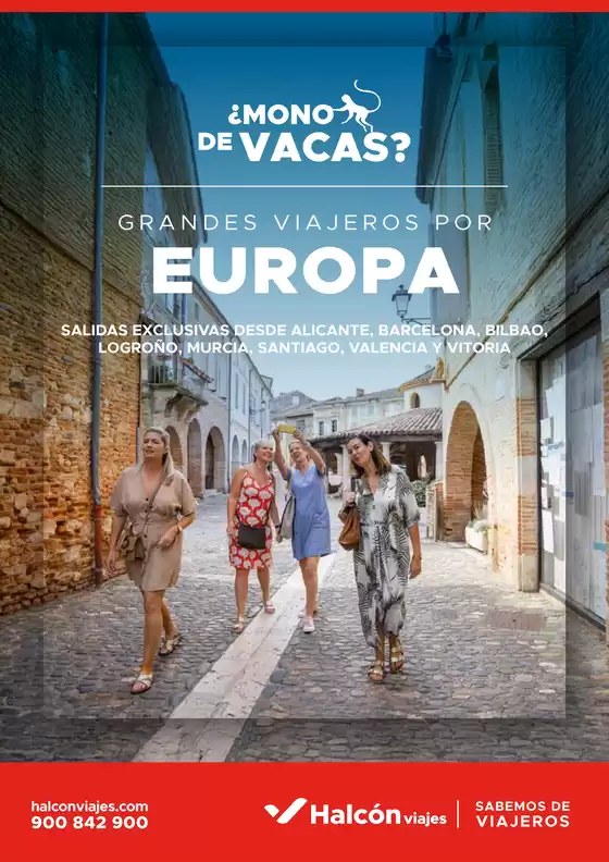 Catálogo Halcón Viajes en Caspe | Grandes Viajeros Por Europa | 2026-09-08T00:00:00.000Z - 2026-12-31T00:00:00.000Z