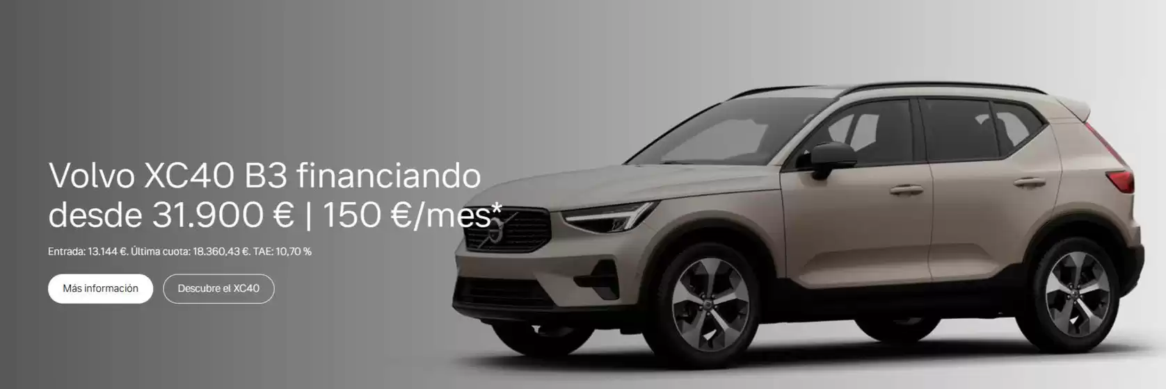 Catálogo Volvo en Lecrín | Desde 31.900 € | 150 €/mes | 2026-09-08T00:00:00.000Z - 2026-09-30T00:00:00.000Z