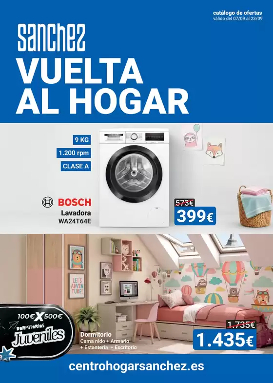 Catálogo Centro Hogar Sanchez en Comares | Vuelta Al Hogar | 2026-09-08T00:00:00.000Z - 2026-09-23T00:00:00.000Z