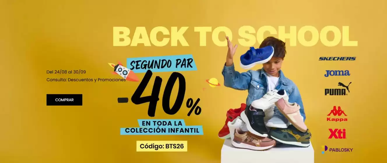 Catálogo Fosco en Lugo | Segundo Par -40% En Toda La Colección Infantil | 2026-09-08T00:00:00.000Z - 2026-09-30T00:00:00.000Z