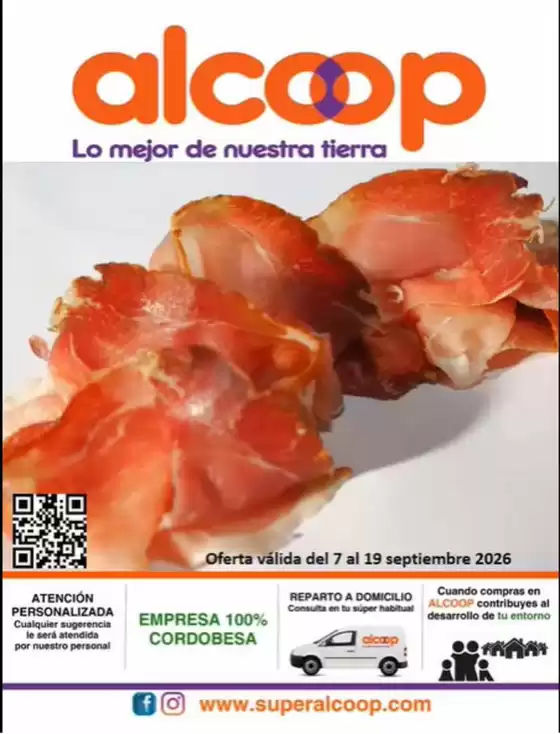 Catálogo Super Alcoop | Válido hasta el 19 de septiembre de 2026 | 2026-09-09T00:00:00.000Z - 2026-09-19T00:00:00.000Z