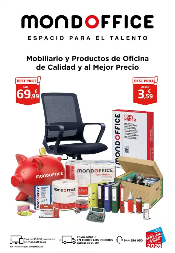 Catálogo Staples Kalamazoo | Mobiliario y Productos de Oficina de Calidad y al Mejor Precio | 2026-09-09T00:00:00.000Z - 2026-11-06T00:00:00.000Z