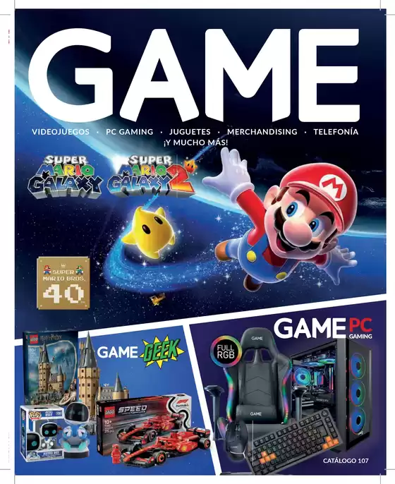 Catálogo Game | Catalogo 107 Videojuegos | 2026-09-09T00:00:00.000Z - 2026-09-30T00:00:00.000Z