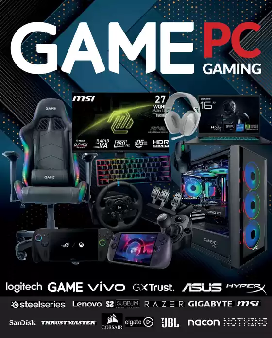 Catálogo Game | Catalogo 107 PC Gaming | 2026-09-09T00:00:00.000Z - 2026-09-30T00:00:00.000Z