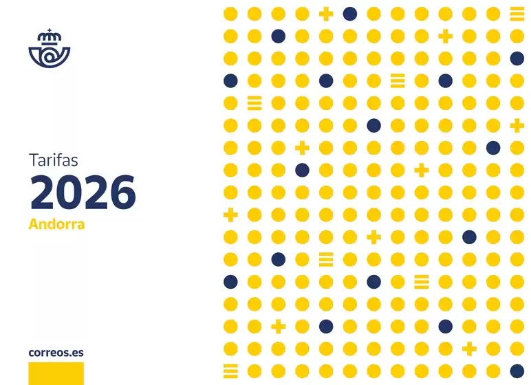 Catálogo Correos | Tarifas Andorra | 2026-09-09T00:00:00.000Z - 2026-12-31T00:00:00.000Z