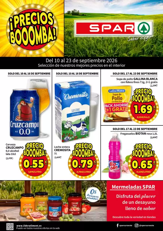Catálogo SPAR | Del 10 al 23 de septiembre 2026 | 2026-09-10T00:00:00.000Z - 2026-09-23T00:00:00.000Z