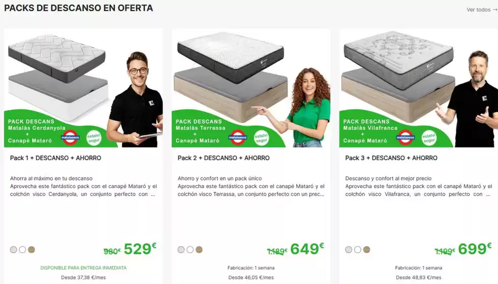 Catálogo Mobiprix | Packs De Descanso En Oferta | 2026-09-10T00:00:00.000Z - 2026-09-23T00:00:00.000Z