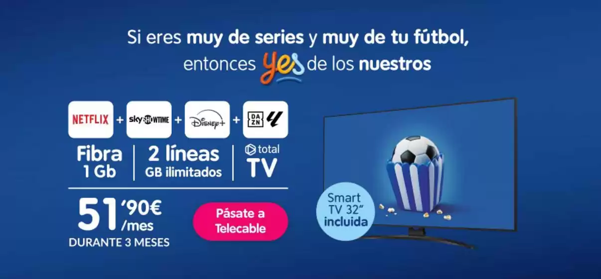 Catálogo Telecable en Bràfim | Promoción | 2026-09-10T00:00:00.000Z - 2026-09-23T00:00:00.000Z