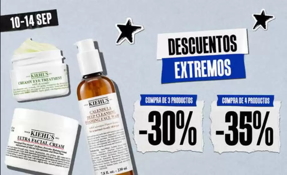 Catálogo Kiehls en Alcobendas | Descuentos Extremos | 2026-09-10T00:00:00.000Z - 2026-09-14T00:00:00.000Z