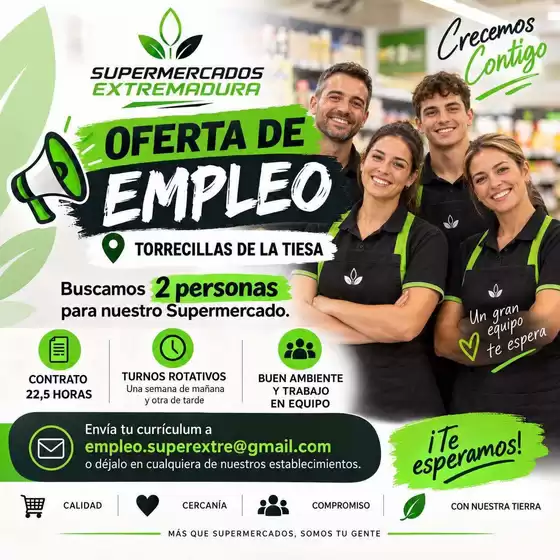 Catálogo Supermercados Extremadura | Oferta De Empleo | 2026-09-14T00:00:00.000Z - 2026-09-30T00:00:00.000Z