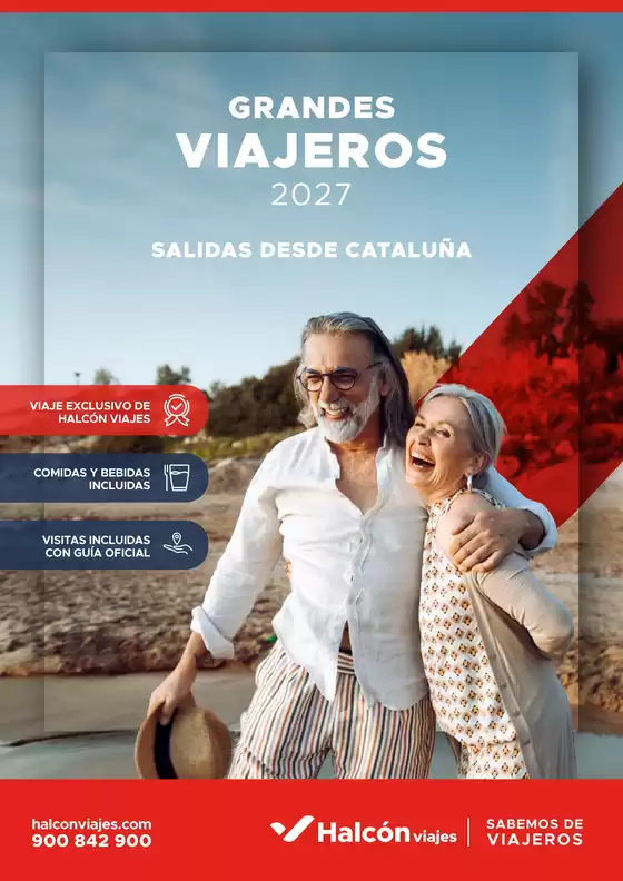 Catálogo Halcón Viajes | Folleto Grandes Viajeros 2027 - Salidas desde Cataluña | 2026-09-14T00:00:00.000Z - 2027-12-31T00:00:00.000Z