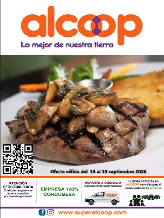 Catálogo Super Alcoop | Folleto de Carnicería válido hasta el 19 de septiembre 2026 | 2026-09-14T00:00:00.000Z - 2026-09-19T00:00:00.000Z
