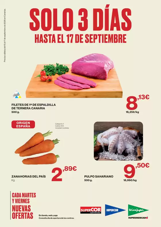 Catálogo Supercor | Solo 3 días | 2026-09-15T00:00:00.000Z - 2026-09-17T00:00:00.000Z