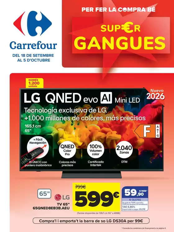 Catálogo Carrefour en Olot | CHOLLOS | 2026-09-18T00:00:00.000Z - 2026-10-05T00:00:00.000Z