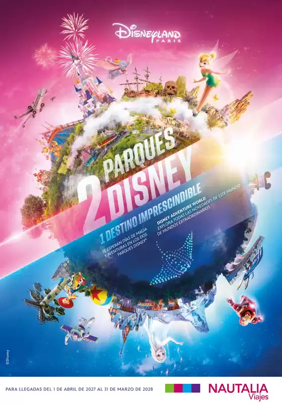 Catálogo Nautalia Viajes | Disneyland Paris 2027-2028 | 2027-04-01T00:00:00.000Z - 2028-03-31T00:00:00.000Z