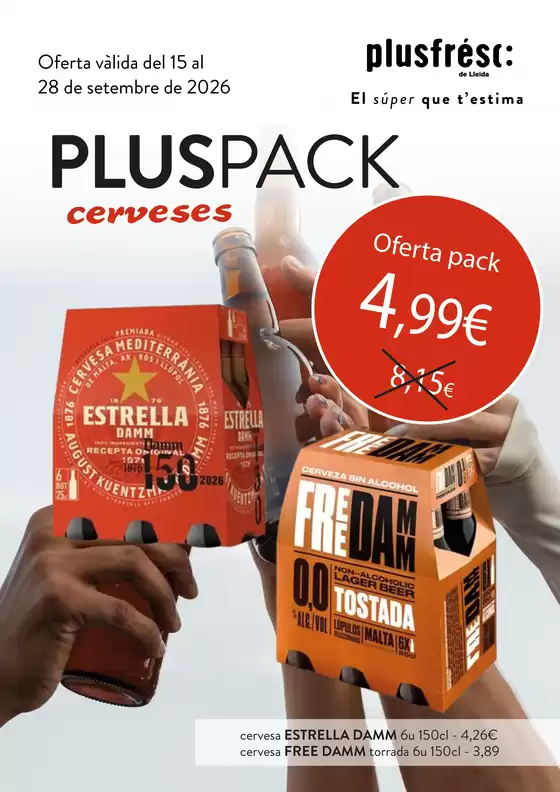 Catálogo Plusfresc | Pluspack Cervesa | 2026-09-15T00:00:00.000Z - 2026-09-28T00:00:00.000Z