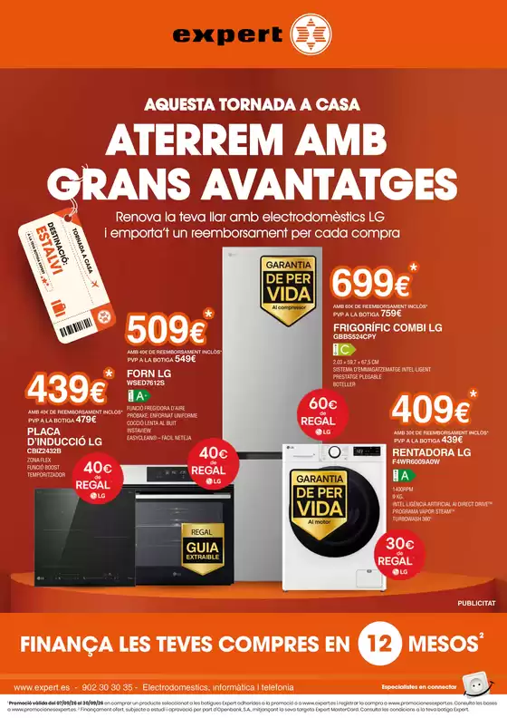 Catálogo Expert en Belver de Cinca | Aterrem Amb Grans Avantatges | 2026-09-15T00:00:00.000Z - 2026-09-30T00:00:00.000Z