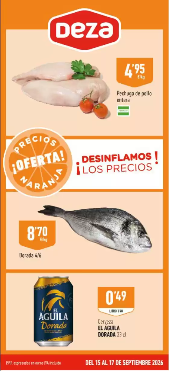 Catálogo Supermercados Deza | Desinflamos! ¡Los Precios | 2026-09-15T00:00:00.000Z - 2026-09-17T00:00:00.000Z