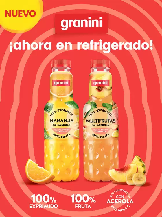 Catálogo Granini en Cacicedo | ¡Ahora en refrigerado! | 2026-09-21T00:00:00.000Z - 2026-10-04T00:00:00.000Z
