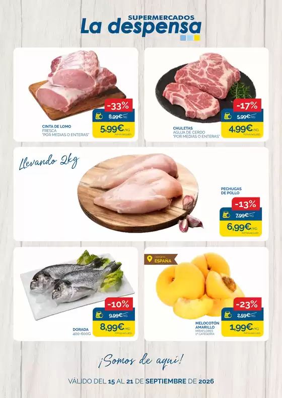 Catálogo Supermercados La Despensa | Válido Del 15 Al 21 De Septiembre De 2026 | 2026-09-15T00:00:00.000Z - 2026-09-21T00:00:00.000Z