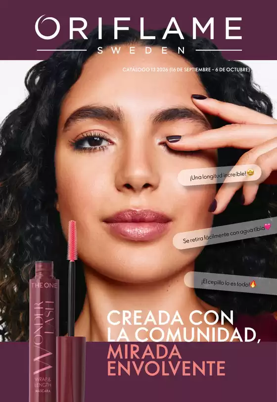 Catálogo Oriflame en Vallecas | 16 De Septiembre – 6 De Octubre | 2026-09-16T00:00:00.000Z - 2026-10-06T00:00:00.000Z