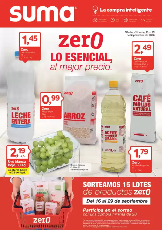Catálogo Suma Supermercados | Oferta válida del 16 al 29 de Septiembre de 2026 | 2026-09-16T00:00:00.000Z - 2026-09-29T00:00:00.000Z