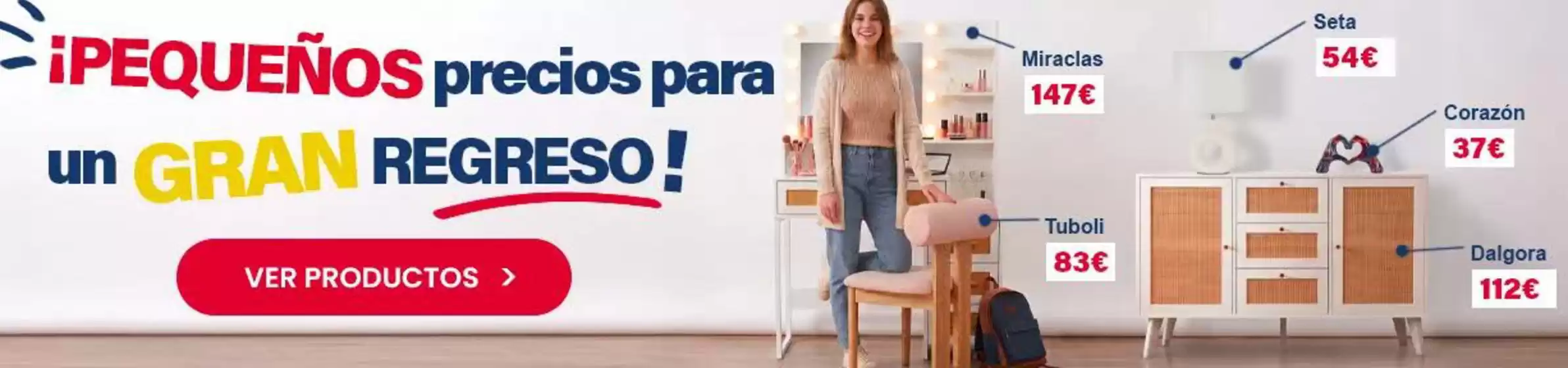 Catálogo Muebles Menzzo en Cullera | ¡Pequeños Precios Para Un Gran Regreso! | 2026-09-16T00:00:00.000Z - 2026-09-29T00:00:00.000Z