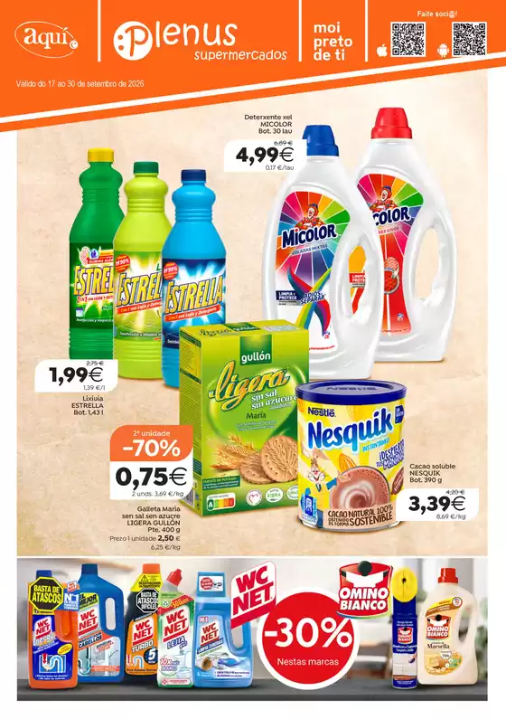 Catálogo Plenus Supermercados | Válido do 17 ao 30 de setembro de 2026 | 2026-09-17T00:00:00.000Z - 2026-09-30T00:00:00.000Z