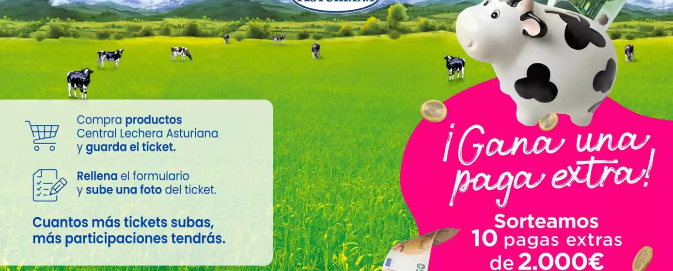 Catálogo Central Lechera Asturiana | ¡Gana una, paga extra! | 2026-09-17T00:00:00.000Z - 2026-09-30T00:00:00.000Z