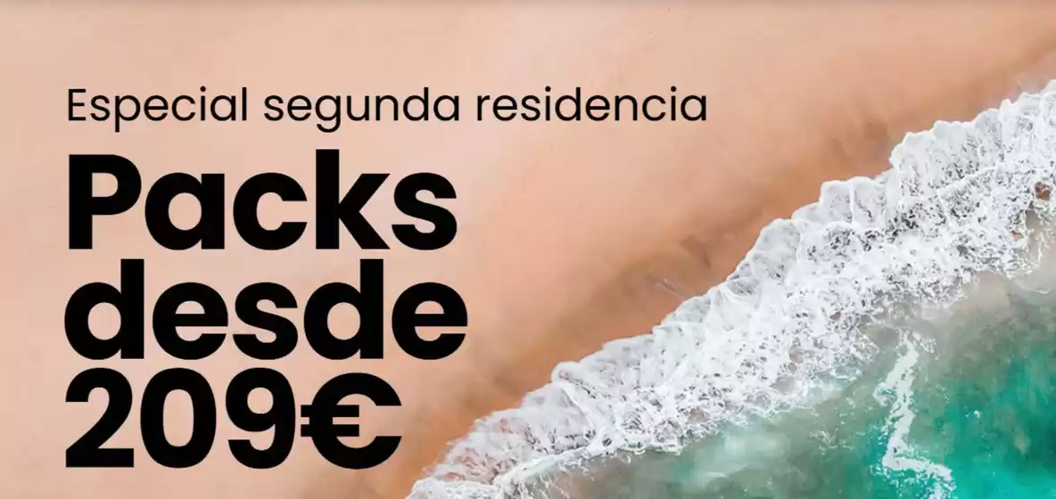 Catálogo Factory descans | Packs Desde 209€ | 2026-09-17T00:00:00.000Z - 2026-09-30T00:00:00.000Z