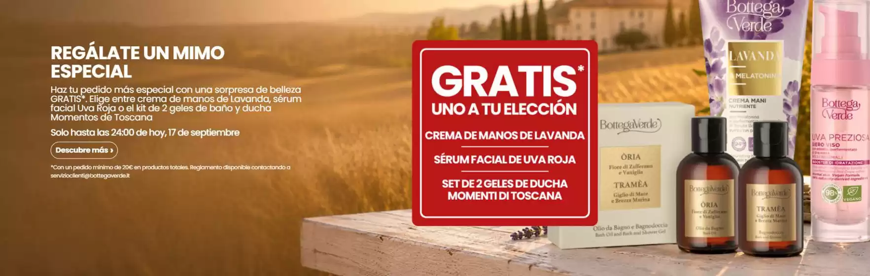 Catálogo Bottega Verde | Regálate Un Mimo Especial | 2026-09-17T00:00:00.000Z - 2026-09-17T00:00:00.000Z