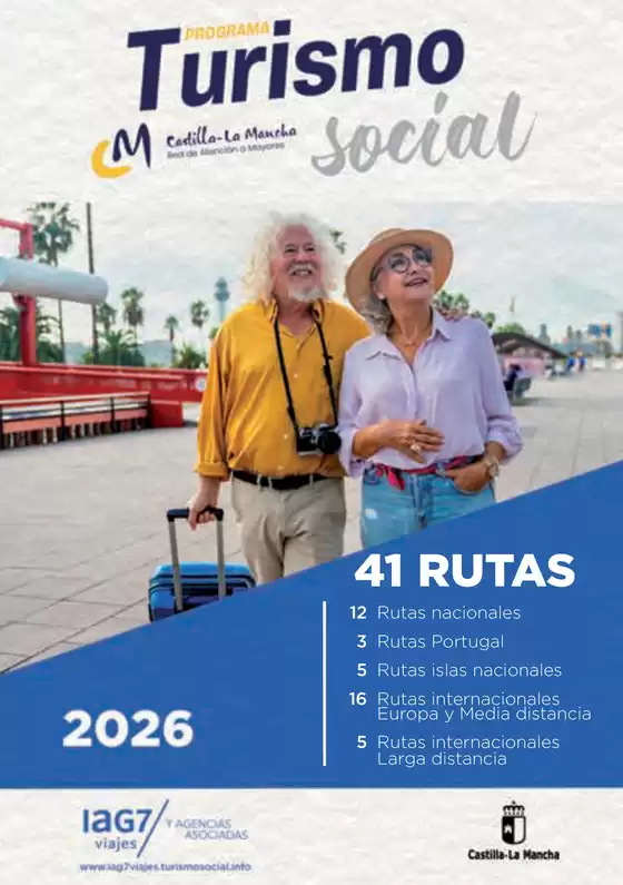 Catálogo IAG7 Viajes | Programa Turismo Social Castilla-La Mancha | 2026-09-17T00:00:00.000Z - 2026-12-31T00:00:00.000Z