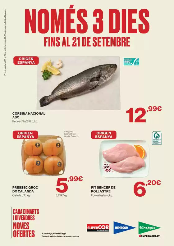 Catálogo Hipercor | Fins Al 21 De Setembre | 2026-09-18T00:00:00.000Z - 2026-09-21T00:00:00.000Z