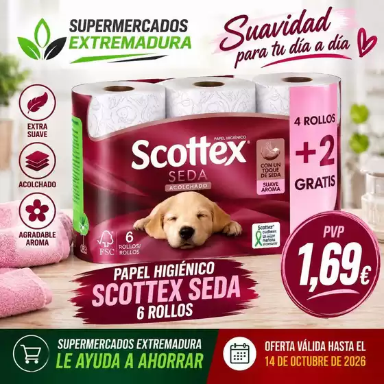 Catálogo Supermercados Extremadura | Ofertas | 2026-09-18T00:00:00.000Z - 2026-10-14T00:00:00.000Z