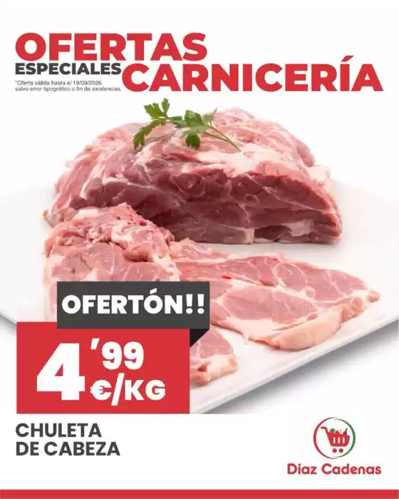 Catálogo Díaz Cadenas | Este finde se come bien… y se nota en la mesa. | 2026-09-18T00:00:00.000Z - 2026-09-19T00:00:00.000Z