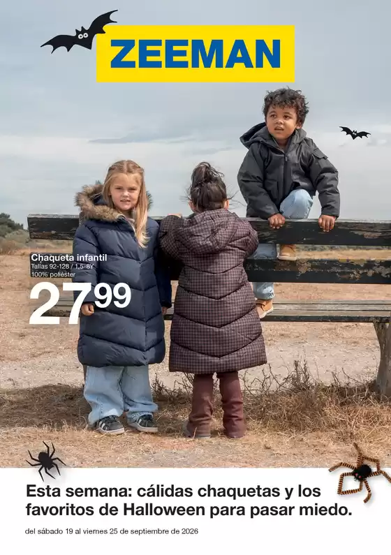 Catálogo ZEEMAN en Ourense | Del sábado 19 al viernes 25 de septiembre de 2026 | 2026-09-21T00:00:00.000Z - 2026-09-25T00:00:00.000Z