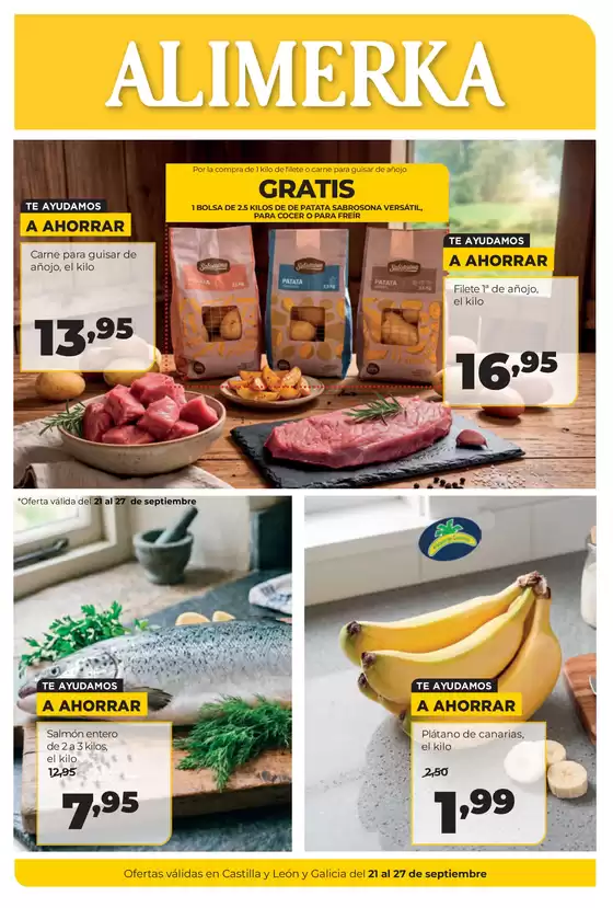 Catálogo Alimerka | Semanal 21 al 27 de septiembre Castilla y León | 2026-09-21T00:00:00.000Z - 2026-09-27T00:00:00.000Z