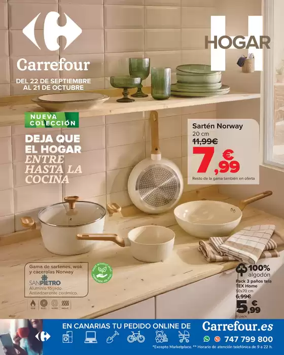 Catálogo Carrefour | HOGAR | 2026-09-22T00:00:00.000Z - 2026-10-21T00:00:00.000Z